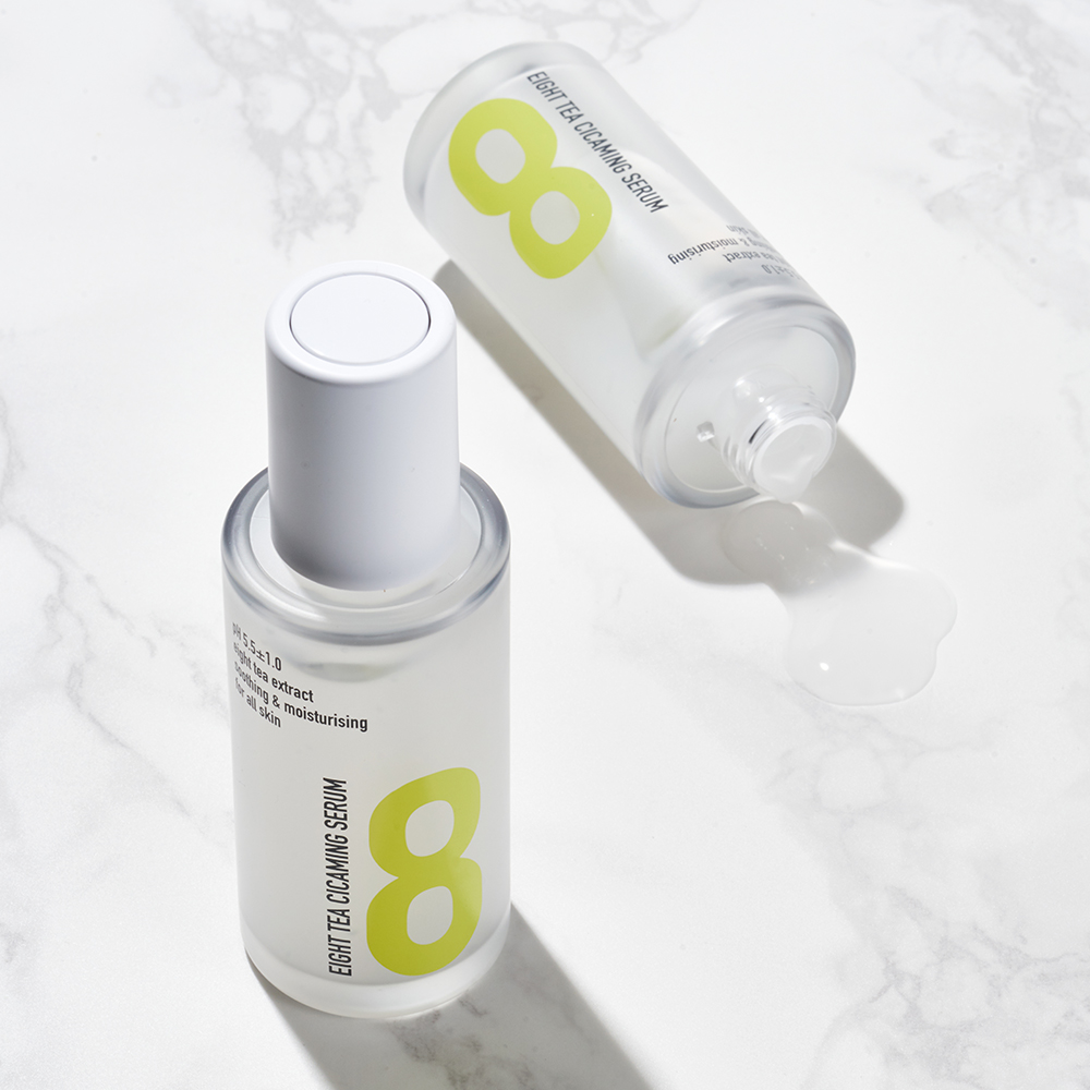 B.O.M Eight Tea Cicaming Serum 6 B.O.M Eight Tea Cicaming Serum - Imagem 6