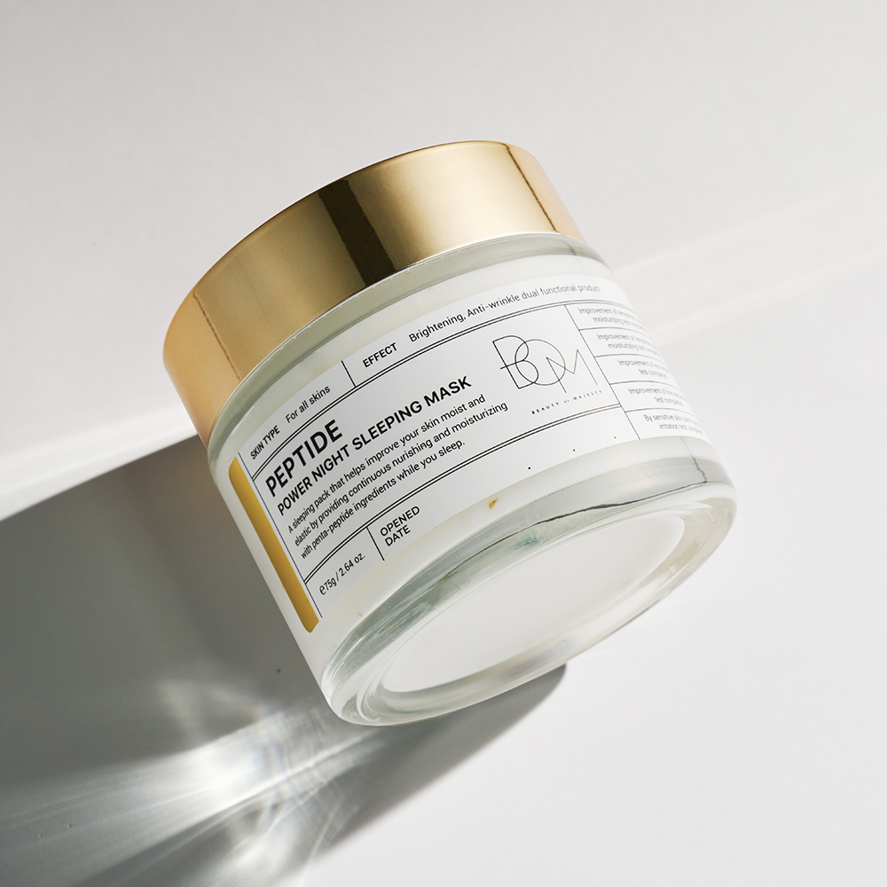 B.O.M Peptide Power Night Sleeping Mask 5 B.O.M Peptide Power Night Sleeping Mask - Imagem 5